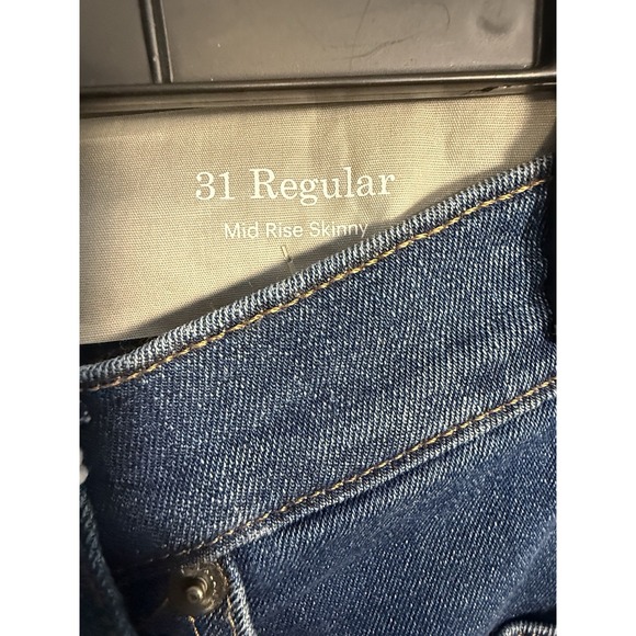 Everlane Skinny Jeans Womens 31 MidRise Medium Wash - Picture 4 of 7